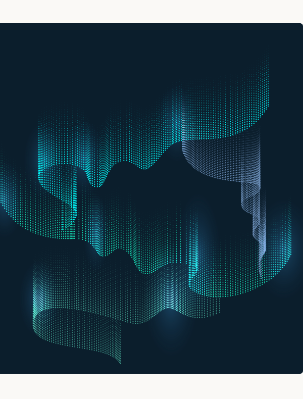Abstract data visual
